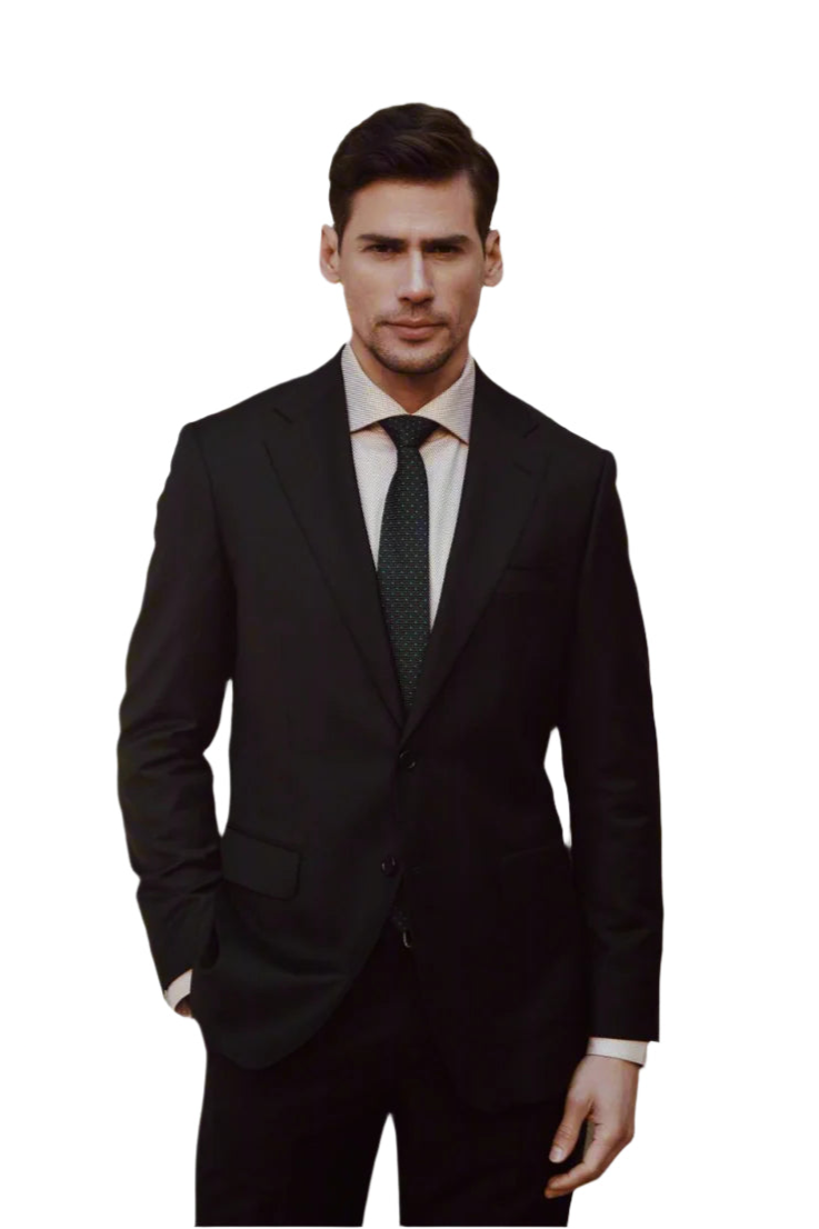 Putrioli Suit - Black